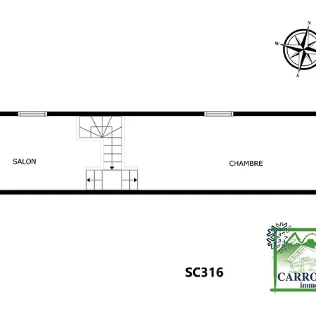 Sc316 - Duplex 8 Pers Centre Des Carroz Apartment *